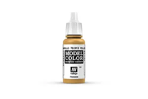 Vallejo Model Colour Yellow Ochre Acrylic Paint 17ml