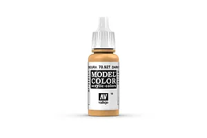 Vallejo Model Colour Dark Flesh Acrylic Paint 17ml