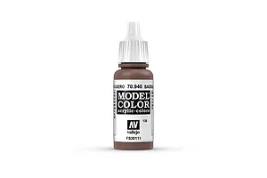 Vallejo Model Colour Saddle Brown Acrylic Paint 17ml