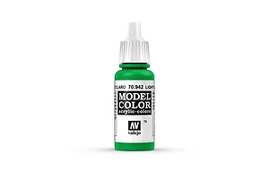 Vallejo Model Colour Light Green Acrylic Paint 17ml