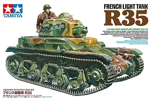 Tamiya 1/35 French Light R35 Tank Scaled Plastic Model Kit
