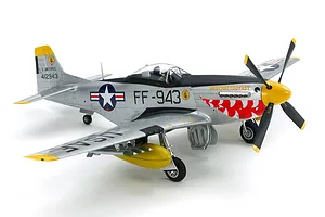 Tamiya 1/32 North American Korean War F-51D Mustang Scaled Plastic Model Kit image 42486