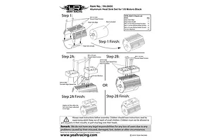 Yeah Racing Black Aluminium 40.8mm Motor Heat Sink image 42494