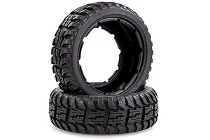 Rovan 4.7/5.5" Baja 5T/5SC Front All Terrain Tyres 2Pcs image 42562