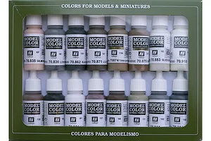 Vallejo Game Colour Equestrian Colour Acrylic Paint Set 16Pcs