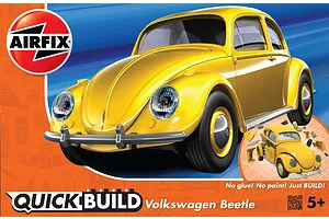 Airfix Quickbuild Volkswagen Beetle Plastic Model Kit - Yellow image 42763
