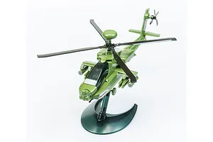 Airfix Quickbuild Apache Helicopter Scaled Plastic Model Kit - Green image 42774