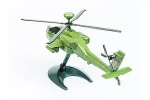 Airfix Quickbuild Apache Helicopter Scaled Plastic Model Kit - Green image 42776