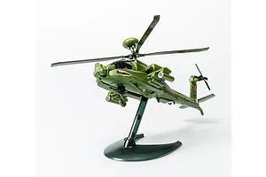 Airfix Quickbuild Apache Helicopter Scaled Plastic Model Kit - Green image 42777