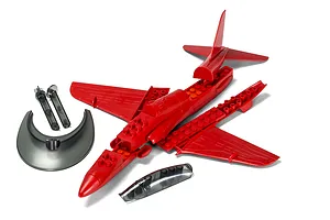 Airfix Quickbuild RAF Red Arrows Hawk Plastic Model Kit - Red image 42787