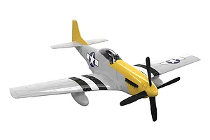 Airfix Quickbuild P-51D Mustang Fighter Plastic Model Kit image 42833