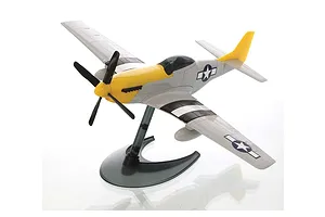 Airfix Quickbuild P-51D Mustang Fighter Plastic Model Kit image 42834