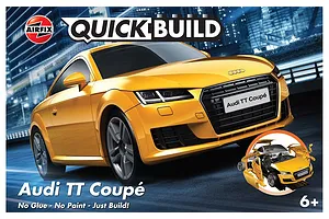 Airfix Quickbuild Audi TT Coupe Plastic Model Kit - Yellow image 42917