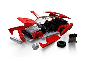 Airfix Quickbuild 1968 Ford Mustang GT Plastic Model Kit image 42922