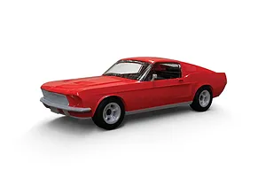Airfix Quickbuild 1968 Ford Mustang GT Plastic Model Kit image 42923