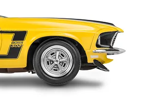 Revell 1/25 1969 Ford Boss 302 Mustang Scaled Plastic Model Kit image 42990