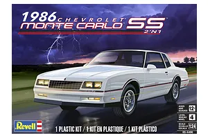 Revell 1/24 1986 Monte Carlo SS 2 'n 1 Scaled Plastic Model Kit image 43036