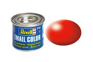 Revell 332 Silk Luminous Red Enamel Paint 14ml