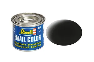 Revell 08 Matte Black Enamel Paint 14ml image 43068