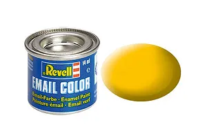 Revell 15 Matte Yellow Enamel Paint 14ml image 43074