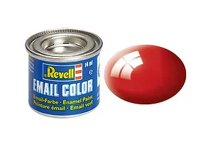 Revell 31 Gloss Fiery Red Enamel Paint 14ml image 43084