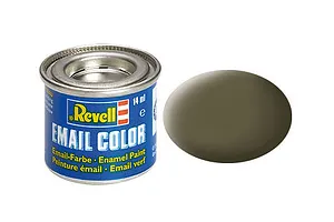 Revell 46 Matte Nato Olive Enamel Paint 14ml image 43104