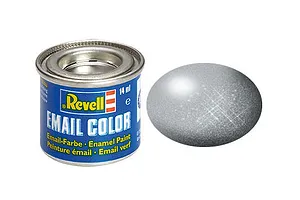 Revell 90 Metallic Silver Enamel Paint 14ml image 43172