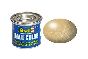Revell 94 Metallic Gold Enamel Paint 14ml image 43180