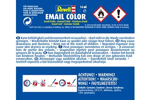 Revell 752 Clear Blue Enamel Paint 14ml image 43229