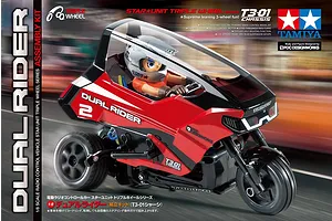Tamiya 1/8 T3-01 Dual Rider RC Trike Kit image 43255