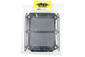 Yeah Racing TRX-6 Mercedes Benz G 63 Black Aluminium & Carbon Roof Rack w/ LED Lights image 43304