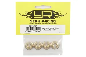 Yeah Racing TRX-4 or TRX-6 High Mass Brass V2 Spring Retainer Set 4Pcs image 43309