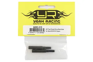 Yeah Racing SCX10 III & Capra HD Steel Portal Stub Axles 2Pcs image 43313