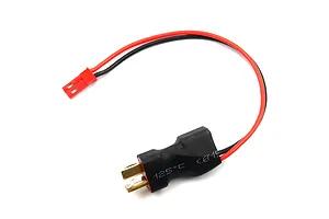 Yeah Racing Male JST to Male Deans T Adapter image 43331