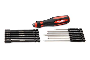 Traxxas Premium Metric 1/4" Speed Bit Master Tool Set 13Pcs image 43487