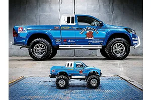 Tamiya CC-01 Toyota Hilux Extra Cab RC Rock Crawler Electric 4WD 1/10 Scale Kit image 43652