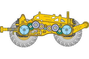 Tamiya GF-01 RC Dump Truck Electric 4WD 1/24 Scale Kit image 43709