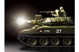 Tamiya 1/16 U.S. Airborne M551 Sheridan Scaled RC Tank Kit w/ Fully Optioned & Limited Edition image 43830