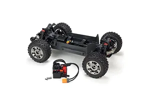 ARRMA Granite 4x4 Big Rock Crew Cab BLX 3S RC Monster Truck Electric Brushless 4WD 1/10 Scale RTR - Blue image 43888