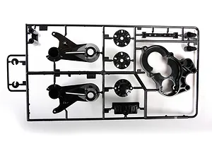 Tamiya Rear Suspension Arms &amp; Gearbox (Parts Bag C)