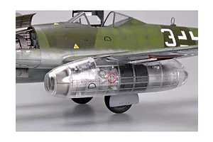 Trumpeter 1/32 Messerschmitt Me 262 A-1a w/ R4M Rockets Fighter Jet Scaled Plastic Model Kit image 44067