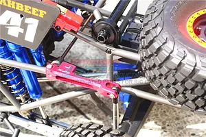 GPM UDR Silver Aluminium Sway Bars w/ Stainless Steel Turnbuckles image 44159