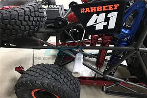 GPM UDR Silver Aluminium Sway Bars w/ Stainless Steel Turnbuckles image 44160