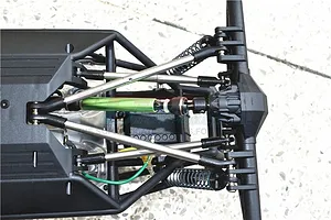 GPM Black Aluminium Axial Capra Front & Rear Centre Drive Shafts 2Pcs image 44220