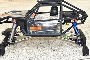 GPM Grey Silver Aluminium Axial Capra Front & Rear Adjustable Shock Towers 4Pcs w/ Hardware image 44227