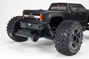 ARRMA Big Rock 4X4 BLX 3S (V3) RC Monster Truck Electric Brushless 4WD 1/10 Scale RTR - Black image 44373