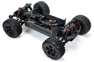 ARRMA Big Rock 4X4 BLX 3S (V3) RC Monster Truck Electric Brushless 4WD 1/10 Scale RTR - Black image 44376