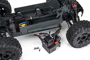 ARRMA Big Rock 4X4 BLX 3S (V3) RC Monster Truck Electric Brushless 4WD 1/10 Scale RTR - Black image 44378