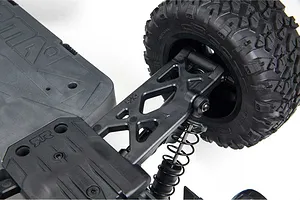 ARRMA Big Rock 4X4 BLX 3S (V3) RC Monster Truck Electric Brushless 4WD 1/10 Scale RTR - Black image 44380