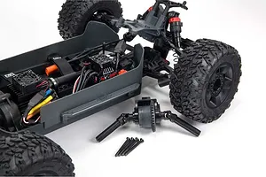 ARRMA Big Rock 4X4 BLX 3S (V3) RC Monster Truck Electric Brushless 4WD 1/10 Scale RTR - Black image 44382
